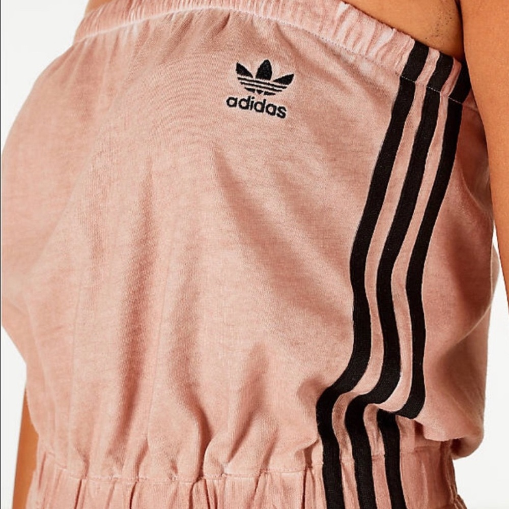 Adidas NWT jumper romper blush pink L beach